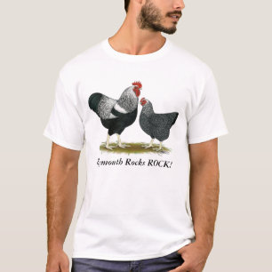 Plymouth Rock:  Silver Penciled Pair T-Shirt