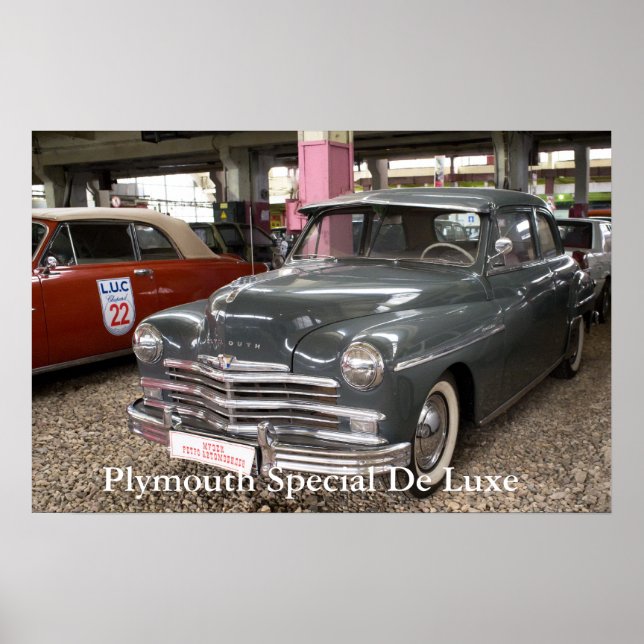 Plymouth Special De Luxe. Built in 1949 Poster (Front)