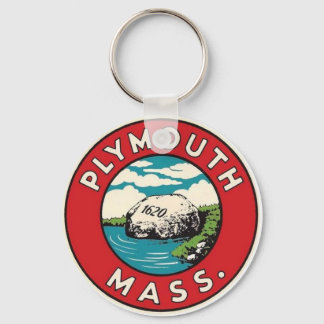 Plymouth Vintage Keychain