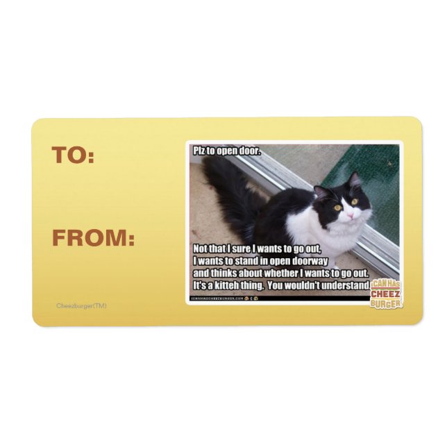 Plz to open door (Front)