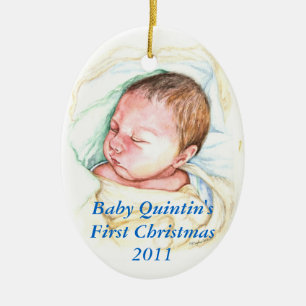 PMACarlson Baby's First Christmas Ornament