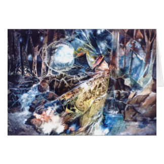 PMACarlson Birdman in the Woods Card