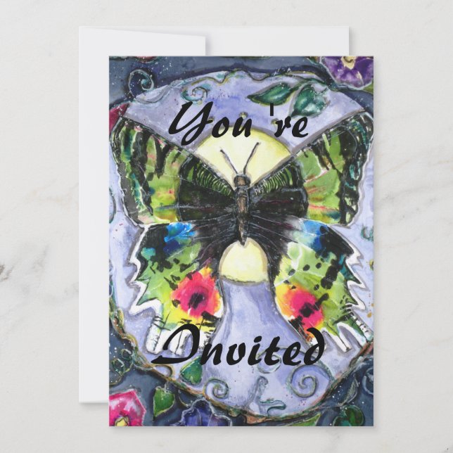 PMACarlson Butterfly Invitation (Front)