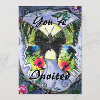 PMACarlson Butterfly Invitation