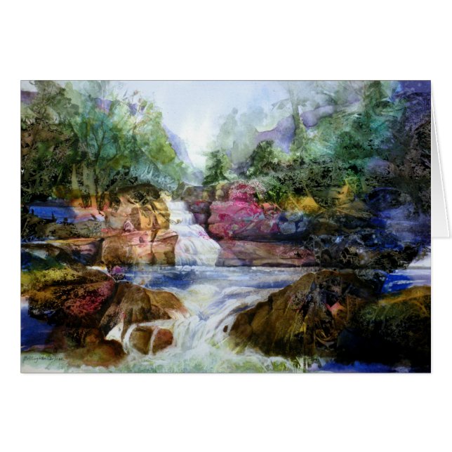 PMACarlson Buttermilk Falls III Card (Front Horizontal)