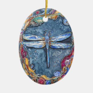 PMACarlson Copper Dragonfly Ornament