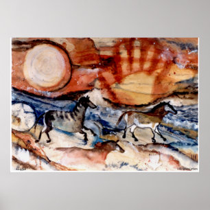 PMACarlson Petroglyphs Poster