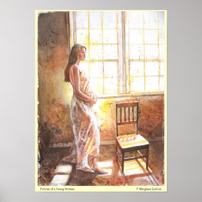 PMACarlson Portrait of a Young Woman Print (Front)