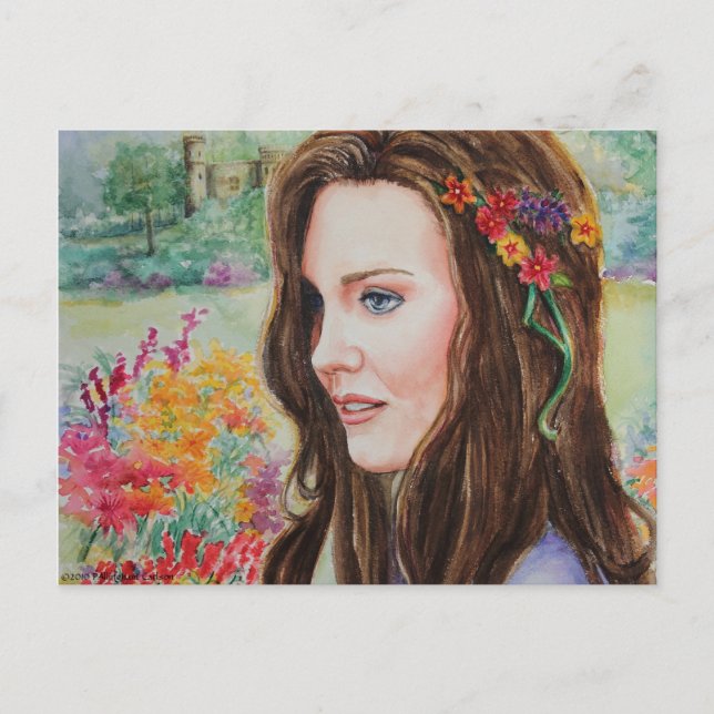 PMACarlson Princess Kate Postcard (Front)