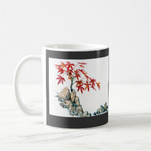 PMACarlson Red Maple Bonsai  Wedding  Mug