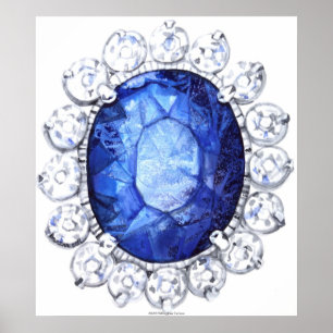 PMACarlson Royal Sapphire Poster