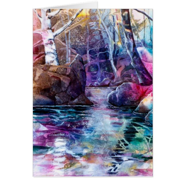 PMACarlson White Birch Creek Card (Front)