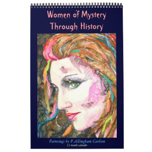 PMACarlson Women of Mystery Through History Calen Calendar