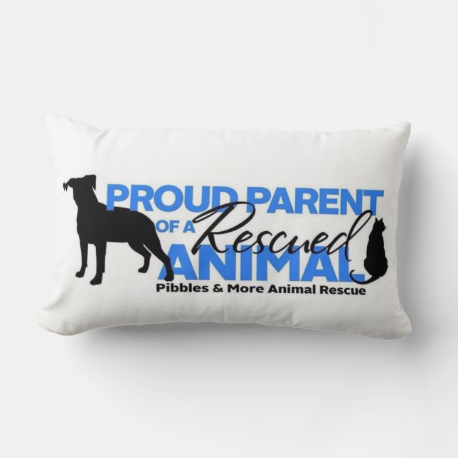 PMAR Proud Rescue Parent Pillow (Front)