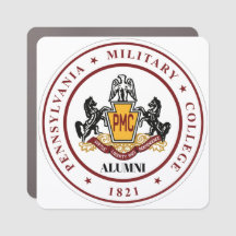 PMC "Cassic Seal" ALUMNI Car Magnet