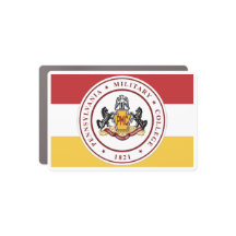 PMC Flag Car Magnet