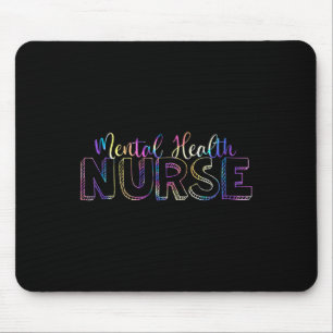 Pmhnp Tie Dye Mental Health Nurse Psych Psychiatri Mouse Mat