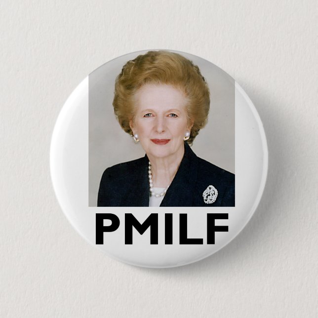 PMILF 6 CM ROUND BADGE (Front)