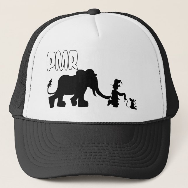 PMR Babe Abe and the fellas Trucker Hat (Front)