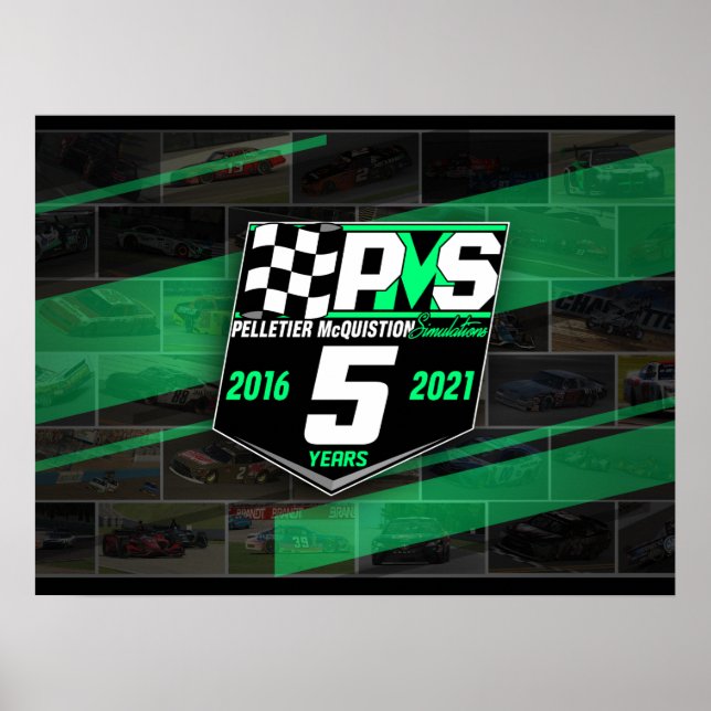 PMS "5 Years" Poster (Front)