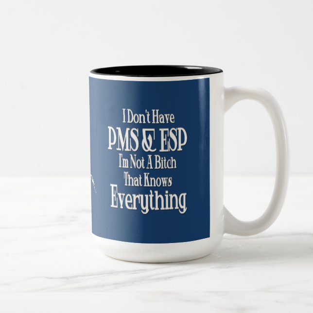 PMS and ESP Women's Humour Coffee Mug 2 (Right)