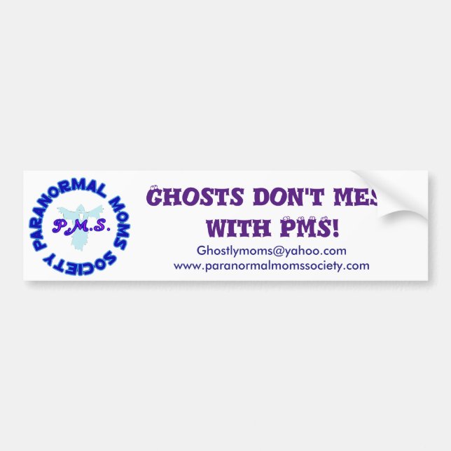 PMS bumper sticker (Front)