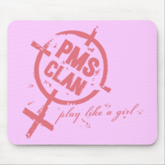 PMS Mousepad- Pink Logo Mouse Mat