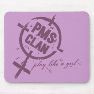 PMS Mousepad- Purple Logo Mouse Mat
