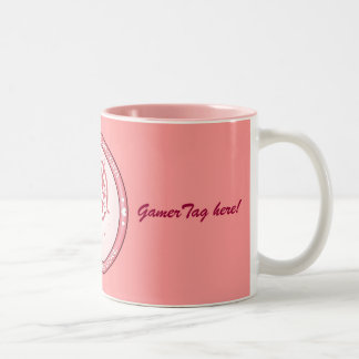 PMS Mug- Pink Logo 2 Two-Tone Coffee Mug