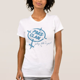 PMS Shirt- Blue Logo T-Shirt