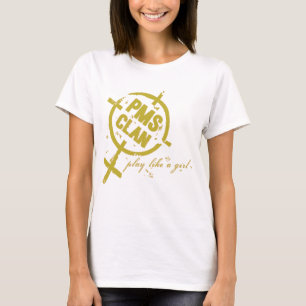 PMS Shirt- Gold Logo T-Shirt