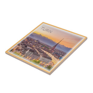 PMT001 TURIN at sunset - Piedmont - Italy - Tile