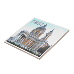 PMT007 TURIN Basilica Superga, Italy, Tile