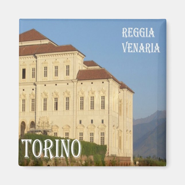 PMT008 TURIN, Reggia Venaria, Italy, Fridge Magnet (Front)