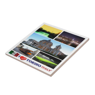 PMT015 TURIN I Love, Mosaic, Italy, Tile