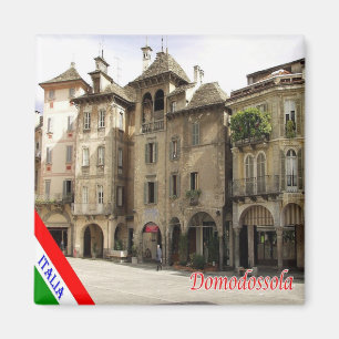 PMT023 DOMODOSSOLA, Piedmont, Italy, Fridge Magnet