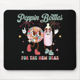 Pn Bottles For The New Year, Mother Baby Nurse  Mouse Mat