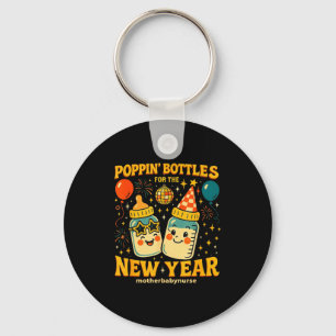Pn Bottles New Year Mother Baby Nicu Nurse Celebra Key Ring