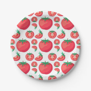 png_20220518_1747Red Tomato Pattern Cut37_٠٠٠٠ (1) Paper Plate