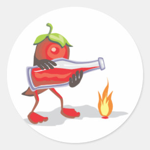 png_CincoDeMayo-015  Mayo mexican mexico chilli ho Classic Round Sticker