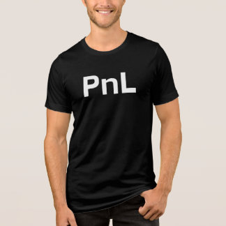 Pnl t shirt, text based Tri-Blend shirt