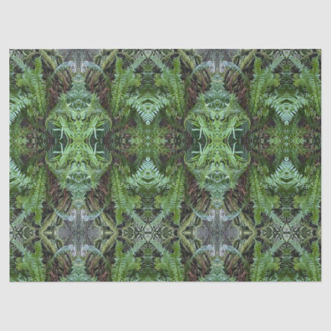 PNW ferns Tissue Paper (Front)