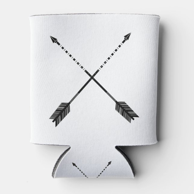 Pnw Gift Idea, Pacific Northwest the Evergreen Can Cooler (Front)