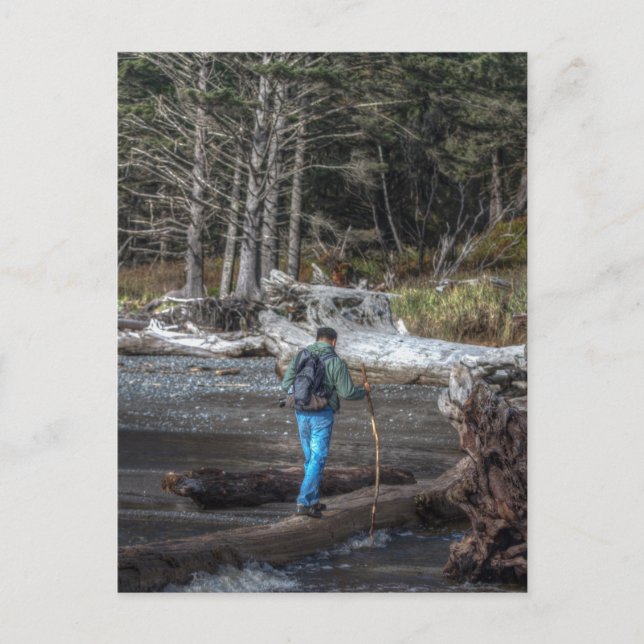 PNW Hiker Postcard (Front)