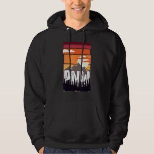 Pnw Pacific Northwest Trail Nature Outdoor Hoodie