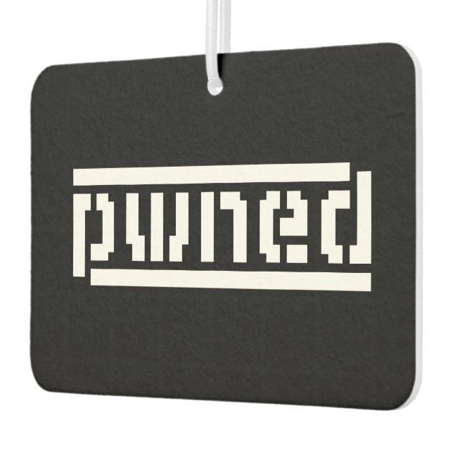 pnwed car air freshener (Left)