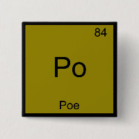 Po - Poe Funny Chemistry Element Symbol T-Shirt