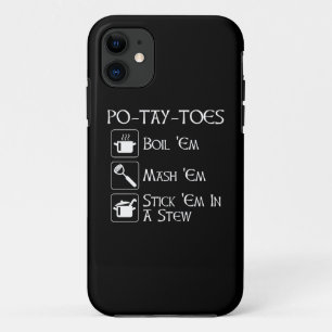 Po-Tay-Toes iPhone 11 Case