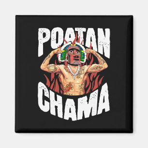 Poatan Chama Mma Fan Jjb Boxing Muay Thai Kickboxi Magnet