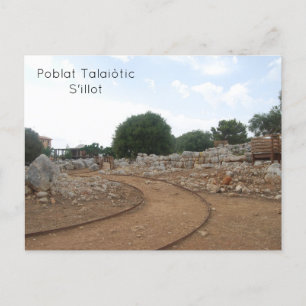 Poblat Talaiòtic S'illot Postcard